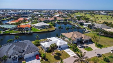 Punta Gorda Isles - Sailboat Gulf Access Waterfront Home with on Saint Andrews South Golf Club in Florida - for sale on GolfHomes.com, golf home, golf lot