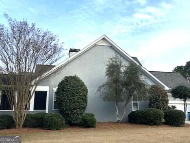 Welcome Home! Charming ranch plan with airy 2-story foyer in on Canongate At Flat Creek Club in Georgia - for sale on GolfHomes.com, golf home, golf lot