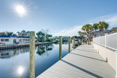 Tucked behind the private gates of the Bay Point community, this on Bay Point Resort Golf Club in Florida - for sale on GolfHomes.com, golf home, golf lot