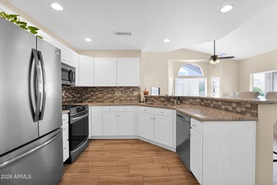 This well-maintained ''A'' model home is just steps from the on Apache Wells Country Club in Arizona - for sale on GolfHomes.com, golf home, golf lot