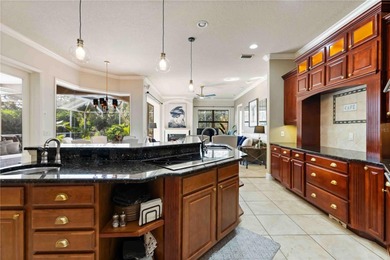 Welcome to this exceptional preserve-view pool home in the gated on River Wilderness Golf and Country Club in Florida - for sale on GolfHomes.com, golf home, golf lot