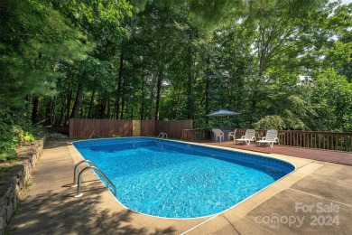 You've found your Mid-Century Modern Oasis! This single-level on Black Mountain Golf Course in North Carolina - for sale on GolfHomes.com, golf home, golf lot