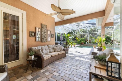 Welcome to this exceptional preserve-view pool home in the gated on River Wilderness Golf and Country Club in Florida - for sale on GolfHomes.com, golf home, golf lot