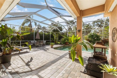 Welcome to this exceptional preserve-view pool home in the gated on River Wilderness Golf and Country Club in Florida - for sale on GolfHomes.com, golf home, golf lot