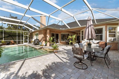 Welcome to this exceptional preserve-view pool home in the gated on River Wilderness Golf and Country Club in Florida - for sale on GolfHomes.com, golf home, golf lot