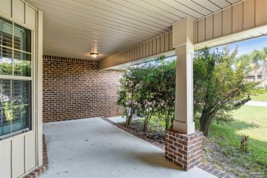 You'll blend with nature in this all brick, 3-bedroom, 2-bath on The Club At Hidden Creek in Florida - for sale on GolfHomes.com, golf home, golf lot
