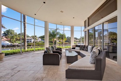 This exceptional home is a classic modern design proving the on Frenchmans Creek Country Club in Florida - for sale on GolfHomes.com, golf home, golf lot