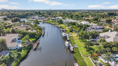This exceptional home is a classic modern design proving the on Frenchmans Creek Country Club in Florida - for sale on GolfHomes.com, golf home, golf lot