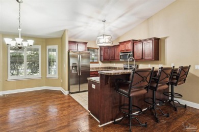 You'll blend with nature in this all brick, 3-bedroom, 2-bath on The Club At Hidden Creek in Florida - for sale on GolfHomes.com, golf home, golf lot