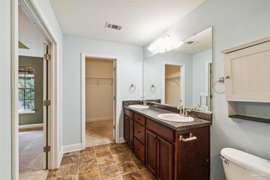 You'll blend with nature in this all brick, 3-bedroom, 2-bath on The Club At Hidden Creek in Florida - for sale on GolfHomes.com, golf home, golf lot