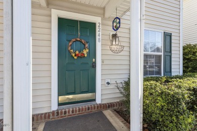 Welcome to this beautifully updated 2 bedroom end-unit home in a on Hedingham Golf and Athletic Club in North Carolina - for sale on GolfHomes.com, golf home, golf lot