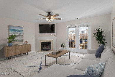 Welcome to this beautifully updated 2 bedroom end-unit home in a on Hedingham Golf and Athletic Club in North Carolina - for sale on GolfHomes.com, golf home, golf lot