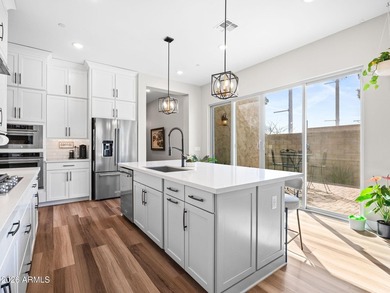 Private secure and easy living nestled by the beautiful Palm on Palm Valley Golf Club  in Arizona - for sale on GolfHomes.com, golf home, golf lot