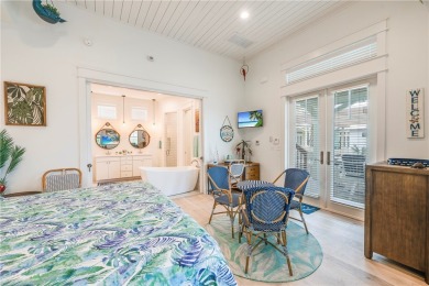 Discover *The Camp,* a small group of stylish coastal cabins in on Palmilla Beach Golf Club in Texas - for sale on GolfHomes.com, golf home, golf lot