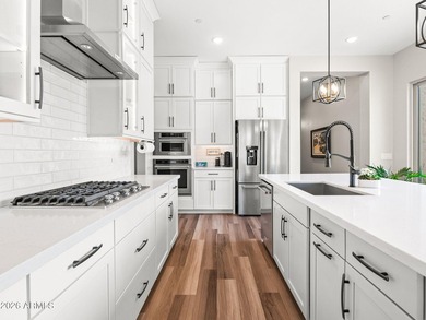 Private secure and easy living nestled by the beautiful Palm on Palm Valley Golf Club  in Arizona - for sale on GolfHomes.com, golf home, golf lot