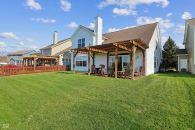 Welcome to 8010 Apalachee Drive, situated on the 18th fairway of on Southern Dunes Golf Course in Indiana - for sale on GolfHomes.com, golf home, golf lot