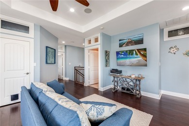 Stunning Waterfront Home on the Desirable Shady Side of Island on Palmilla Beach Golf Club in Texas - for sale on GolfHomes.com, golf home, golf lot