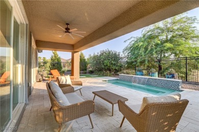 Beautiful FORMER MODEL WITH CASITA & POOL situated on the first on Reflection Bay Golf Club in Nevada - for sale on GolfHomes.com, golf home, golf lot