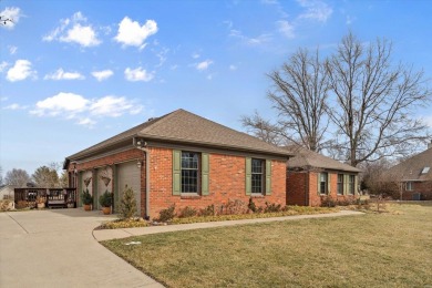 Luxury Golf Course Living Awaits! Sprawling ranch home sits on on The Orchards Golf Club in Illinois - for sale on GolfHomes.com, golf home, golf lot