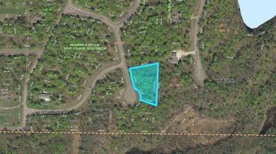 This lot is located in a nicely wooded area next to the on McCauslin Brook Golf and Country Club in Wisconsin - for sale on GolfHomes.com, golf home, golf lot