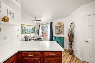 There's a calm that greets you the moment you enter this on Desert Hawk At Pueblo West in Colorado - for sale on GolfHomes.com, golf home, golf lot