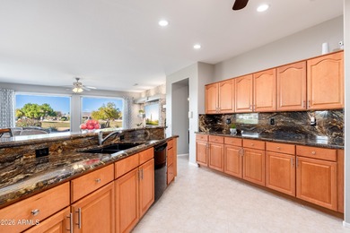 Luxury golf course living awaits you in this highly sought-after on Sun City Grand Golf Couse and Club in Arizona - for sale on GolfHomes.com, golf home, golf lot