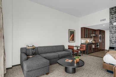 Deluxe King Studio Resort Condo featuring an elegant kitchenette on Entrada at Snow Canyon in Utah - for sale on GolfHomes.com, golf home, golf lot