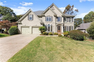 Beautifully situated on a private golf course lot, this stunning on Trophy Club of Apalachee in Georgia - for sale on GolfHomes.com, golf home, golf lot