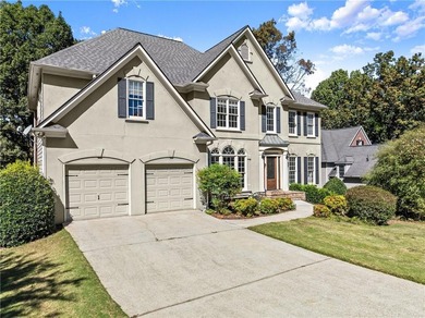 Beautifully situated on a private golf course lot, this stunning on Trophy Club of Apalachee in Georgia - for sale on GolfHomes.com, golf home, golf lot