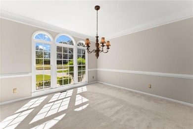 Beautifully situated on a private golf course lot, this stunning on Trophy Club of Apalachee in Georgia - for sale on GolfHomes.com, golf home, golf lot