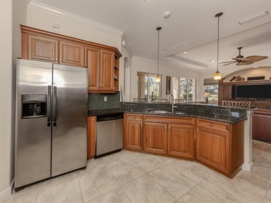 This description paints a vivid picture of the resort-like on Venetian Golf and River Club in Florida - for sale on GolfHomes.com, golf home, golf lot