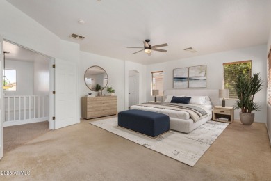 Welcome to this stunning 4-bed, 3-bath home in a gated on Palm Valley Golf Club  in Arizona - for sale on GolfHomes.com, golf home, golf lot