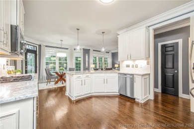 Southern charmer nestled on #2 fairway in King's Grant Golf & on Kings Grant Golf and Country Club in North Carolina - for sale on GolfHomes.com, golf home, golf lot