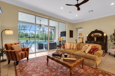 Stunning Pool Home on the Water in PGA Village! Beautifully on The Legacy Golf and Tennis Club in Florida - for sale on GolfHomes.com, golf home, golf lot