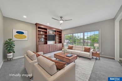 Nestled among the scenic Hi-Mark golf couse, this stunning on Pine Lake Golf and Tennis Club in Nebraska - for sale on GolfHomes.com, golf home, golf lot