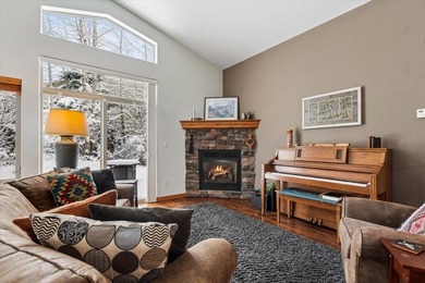 This open-concept 2-bedroom, 2.5-bathroom single-level townhouse on Meadow Lake Golf Resort in Montana - for sale on GolfHomes.com, golf home, golf lot