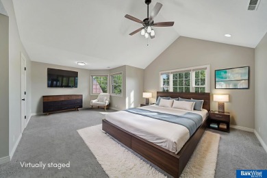 Nestled among the scenic Hi-Mark golf couse, this stunning on Pine Lake Golf and Tennis Club in Nebraska - for sale on GolfHomes.com, golf home, golf lot