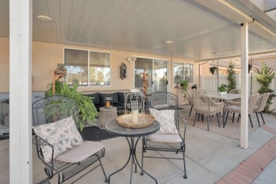 Welcome to this beautiful single-story San Jacinto model condo on Sun Lakes Country Club in California - for sale on GolfHomes.com, golf home, golf lot