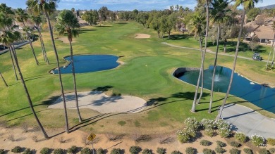 Welcome to this beautiful single-story San Jacinto model condo on Sun Lakes Country Club in California - for sale on GolfHomes.com, golf home, golf lot