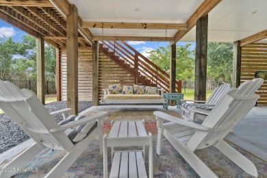 Oceanside Living on Oak Island! This 3-bedroom, 2.5-bath piling on Founders Club At St. James Plantation in North Carolina - for sale on GolfHomes.com, golf home, golf lot