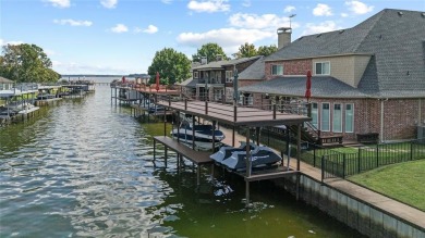 Step inside to lakefront luxury in one of the most sought after on Pinnacle Golf and Boat Club in Texas - for sale on GolfHomes.com, golf home, golf lot