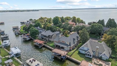 Step inside to lakefront luxury in one of the most sought after on Pinnacle Golf and Boat Club in Texas - for sale on GolfHomes.com, golf home, golf lot