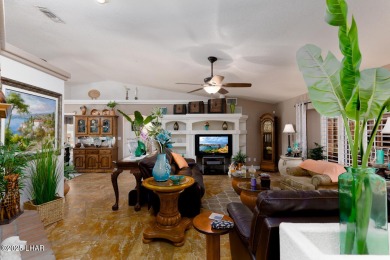 This home checks all the boxes! Total of 5 bedrooms, 4 baths, 3 on London Bridge Golf Course in Arizona - for sale on GolfHomes.com, golf home, golf lot