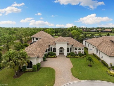An architectural statement in Shadow Wood Preserve, this former on Shadow Wood Preserve in Florida - for sale on GolfHomes.com, golf home, golf lot