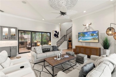 An architectural statement in Shadow Wood Preserve, this former on Shadow Wood Preserve in Florida - for sale on GolfHomes.com, golf home, golf lot