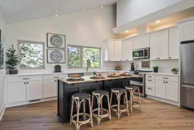 Nestled on a rare double 1/2 acre+ lot overlooking the 16th on Sunriver Woodlands Golf Course in Oregon - for sale on GolfHomes.com, golf home, golf lot
