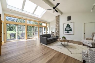 Nestled on a rare double 1/2 acre+ lot overlooking the 16th on Sunriver Woodlands Golf Course in Oregon - for sale on GolfHomes.com, golf home, golf lot