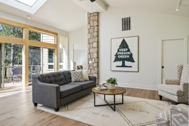 Nestled on a rare double 1/2 acre+ lot overlooking the 16th on Sunriver Woodlands Golf Course in Oregon - for sale on GolfHomes.com, golf home, golf lot