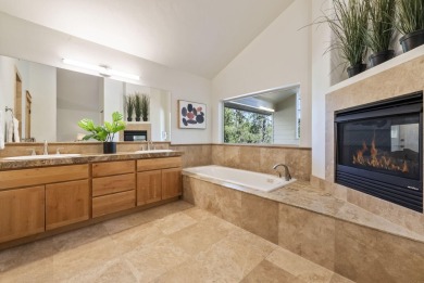 Nestled on a rare double 1/2 acre+ lot overlooking the 16th on Sunriver Woodlands Golf Course in Oregon - for sale on GolfHomes.com, golf home, golf lot