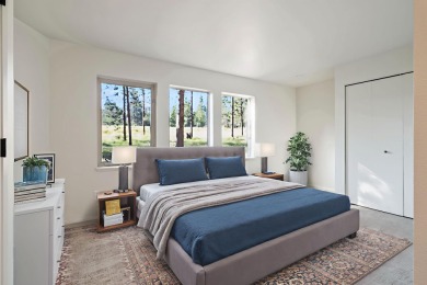 Nestled on a rare double 1/2 acre+ lot overlooking the 16th on Sunriver Woodlands Golf Course in Oregon - for sale on GolfHomes.com, golf home, golf lot